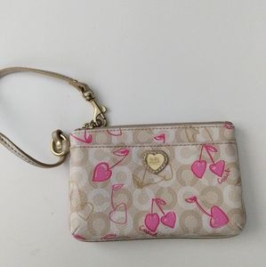 Coach Poppy Wristlet
